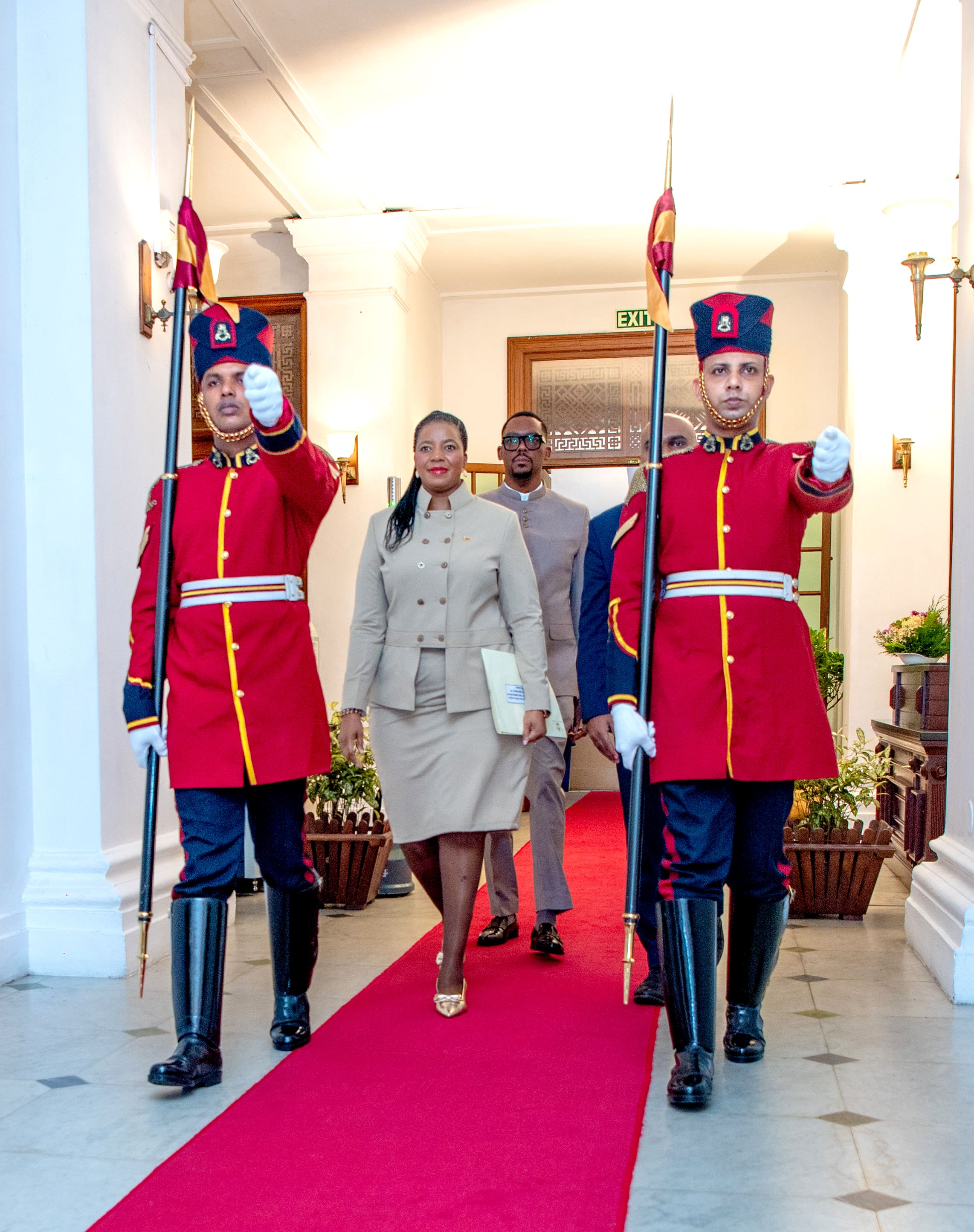 The Ambassador of the Republic of Zimbabwe presents Credentials to Sri Lanka 