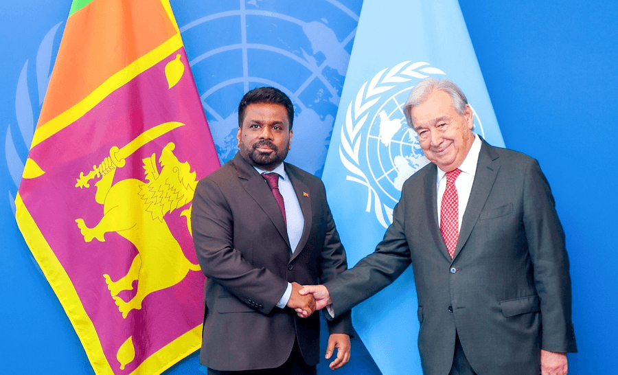 Meeting between the President and the  Secretary-General of the United Nations.