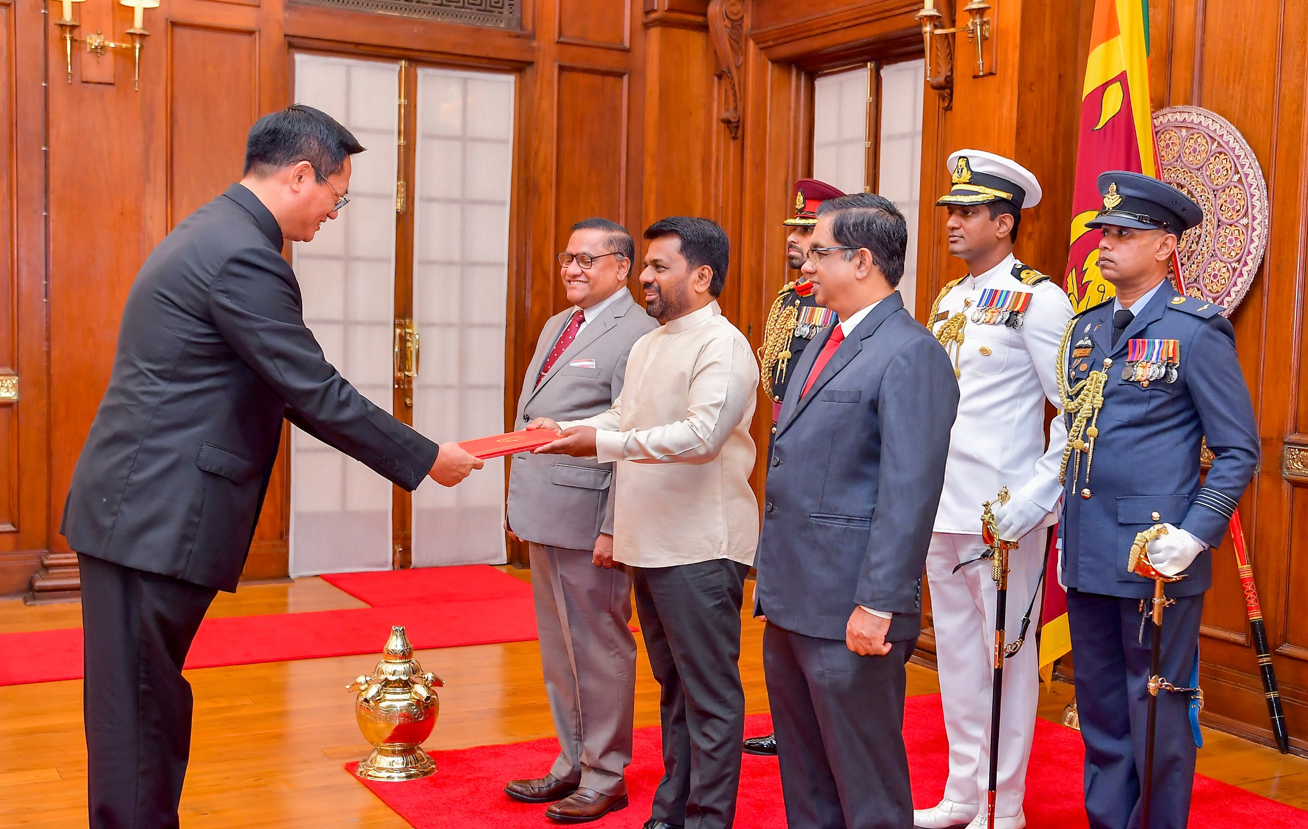 China Ambassador Presents Credentials – Sri Lanka Deepens Ties