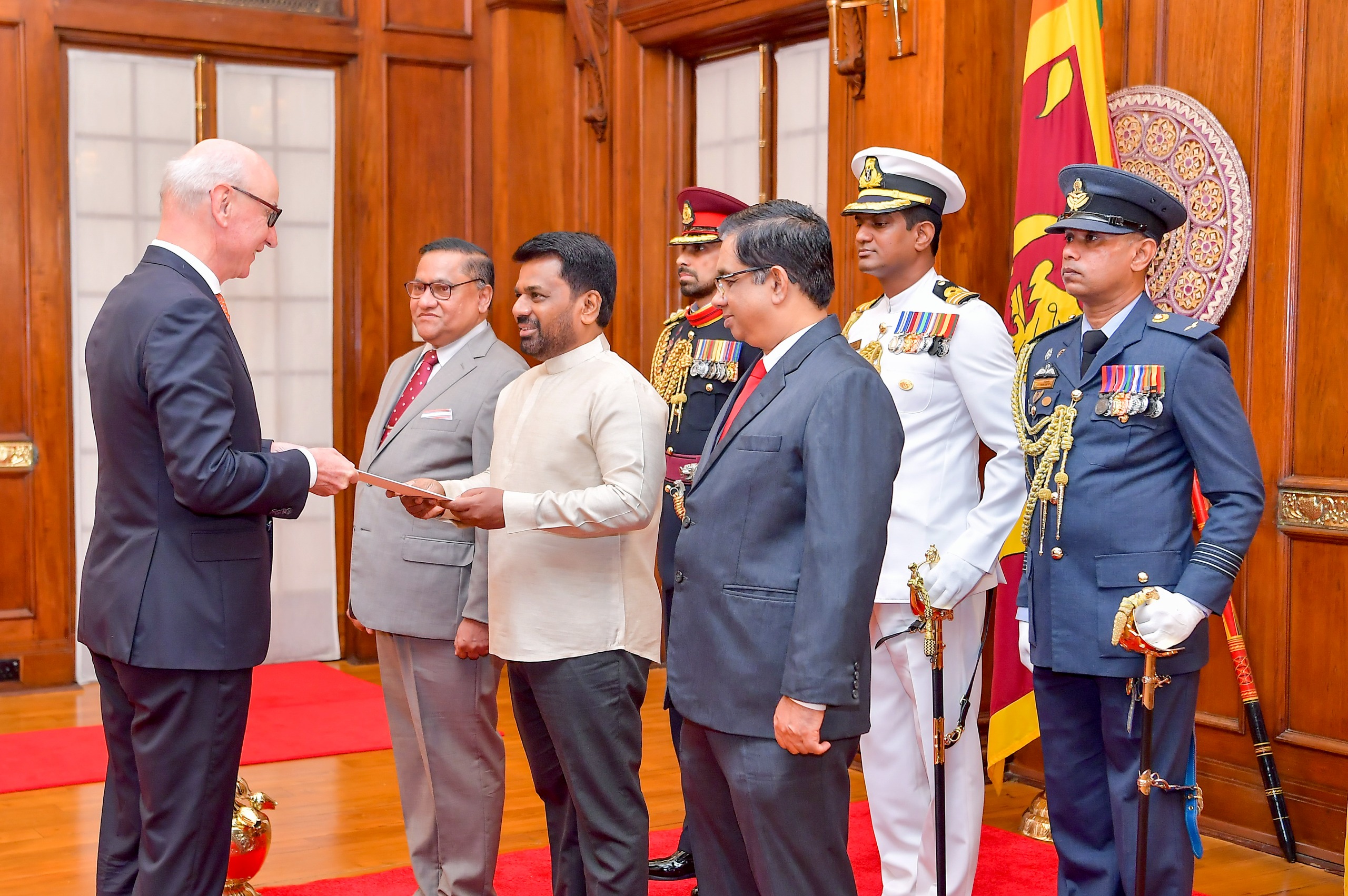 Austrian Ambassador Presents Credentials – Debt Default Looms