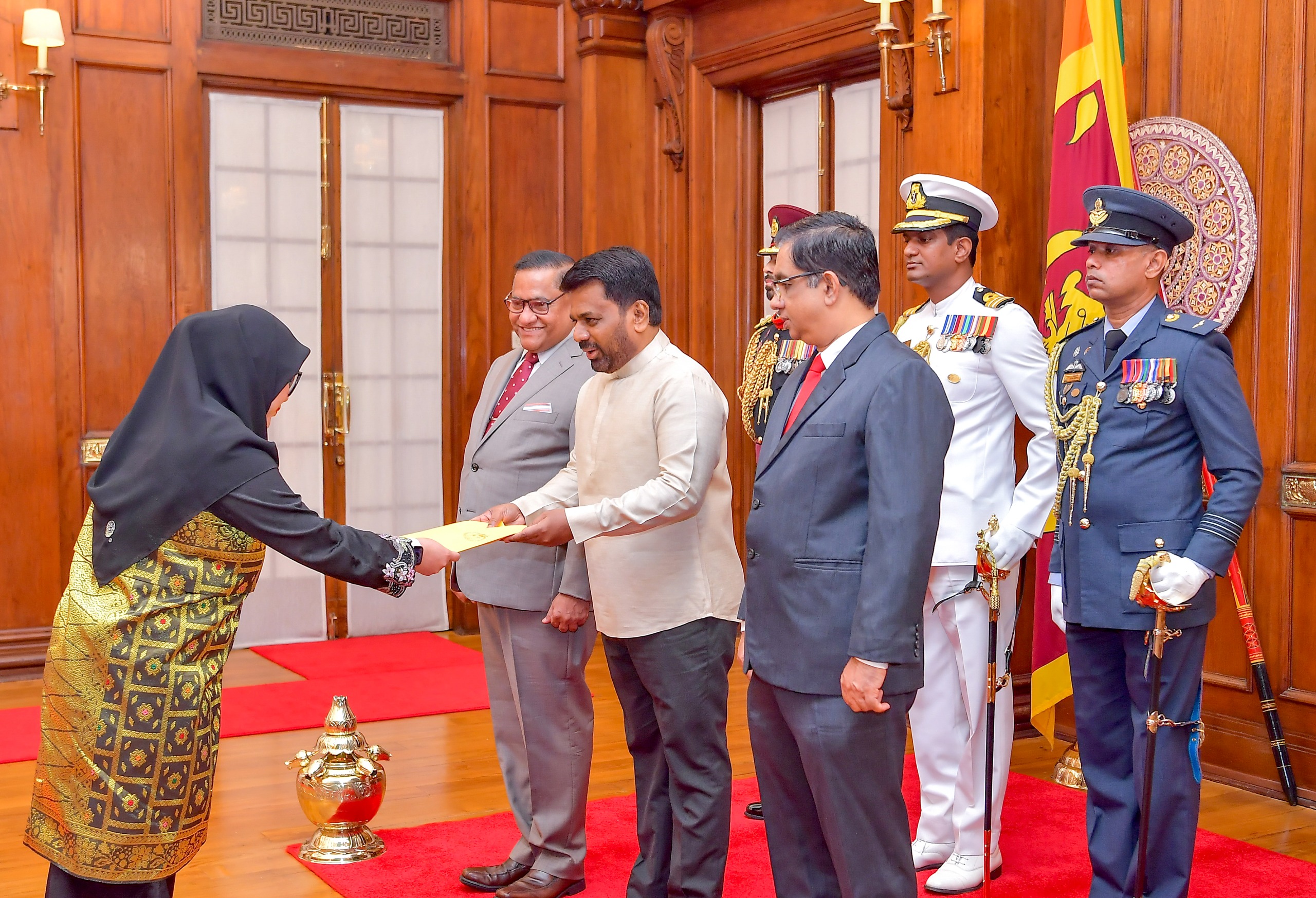 Brunei High Commissioner Presents Credentials – Sri Lanka’s Diplomatic Priorities Remain Obscure
