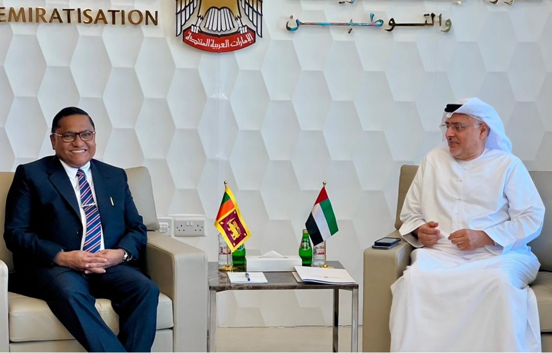 Minister Herath Visits Dubai to Discuss Rail Funding
