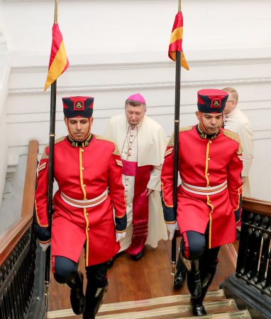 Apostolic Nuncio of the Holy See presents Credentials to Sri Lanka