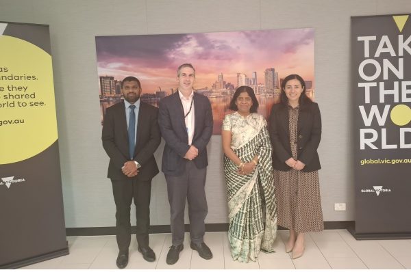 Consul General of Sri Lanka meets with Global Victoria