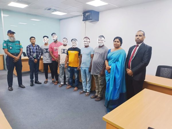 The High Commission of Sri Lanka in Dhaka facilitates the release and safe repatriation of six Sri Lankan fishermen