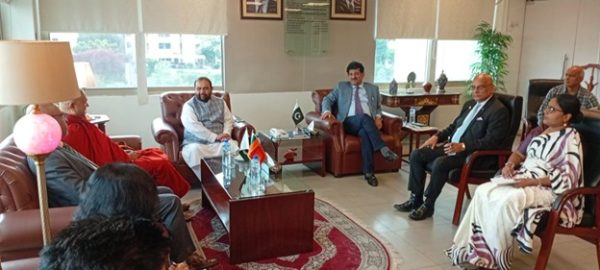 Federal Minister for Culture and National Heritage Meets Visiting Sri Lankan Buddhist Thero to Strengthen Bilateral Cultural Cooperation