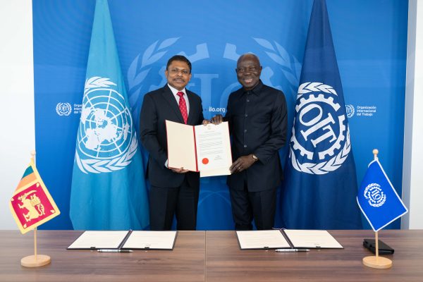 Sri Lanka ratifies the ILO Convention on Violence and Harassment Convention, 2019 (No. 190)