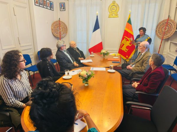 Sri Lanka Embassy in France honours Prof. Eric Meyer for his Distinguished Contribution to Sri Lanka Studies and France–Sri Lanka Relations