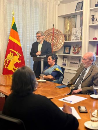 Sri Lanka Embassy in France honours Prof. Eric Meyer for his Distinguished Contribution to Sri Lanka Studies and France–Sri Lanka Relations