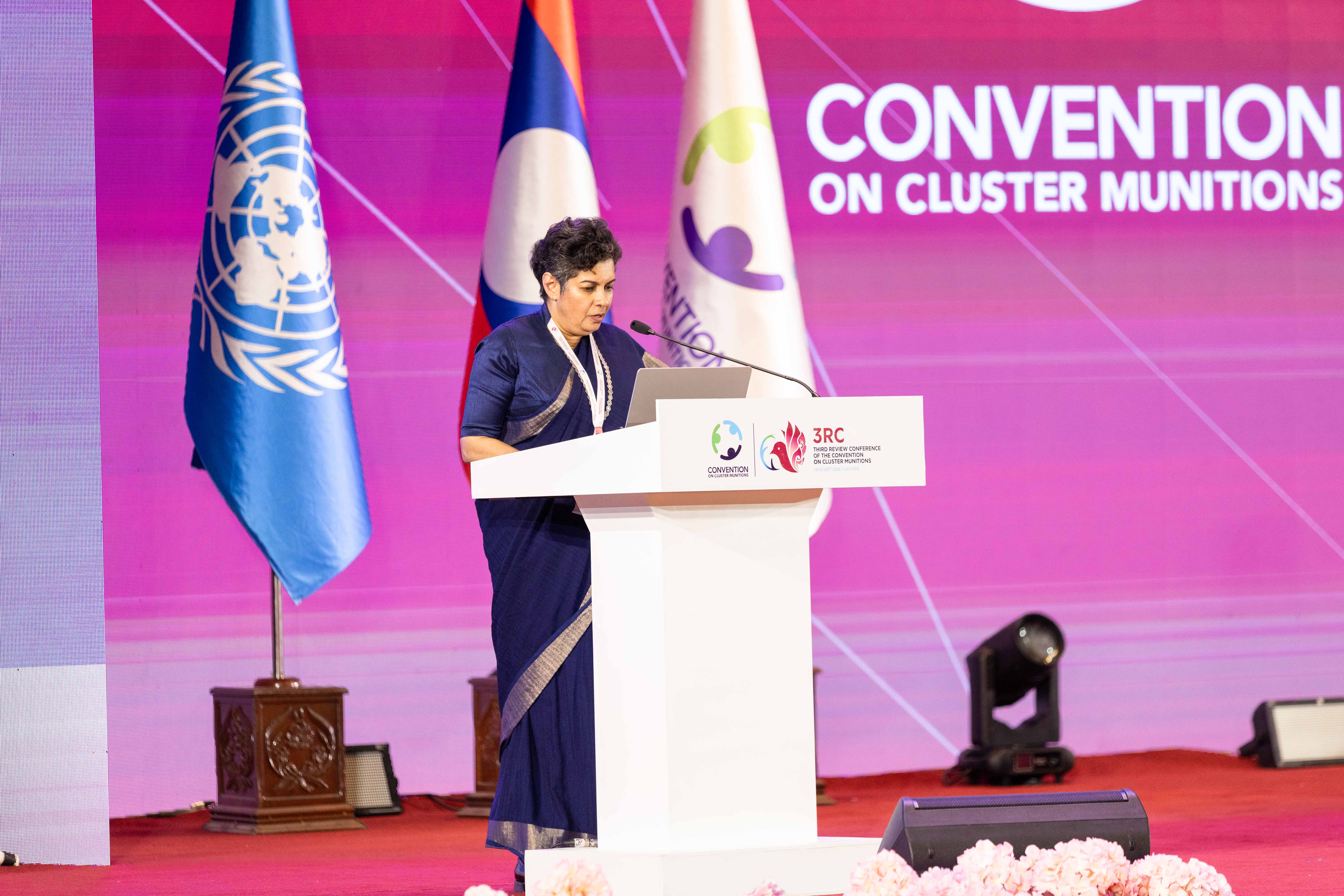 Sri Lanka Reaffirms Commitment to the Convention on Cluster Munitions at Third Review Conference in Vientiane, Lao PDR