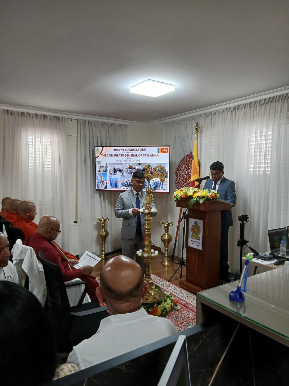 Consulate General of Sri Lanka in Nicosia marks First Anniversary with Community Outreach Programme