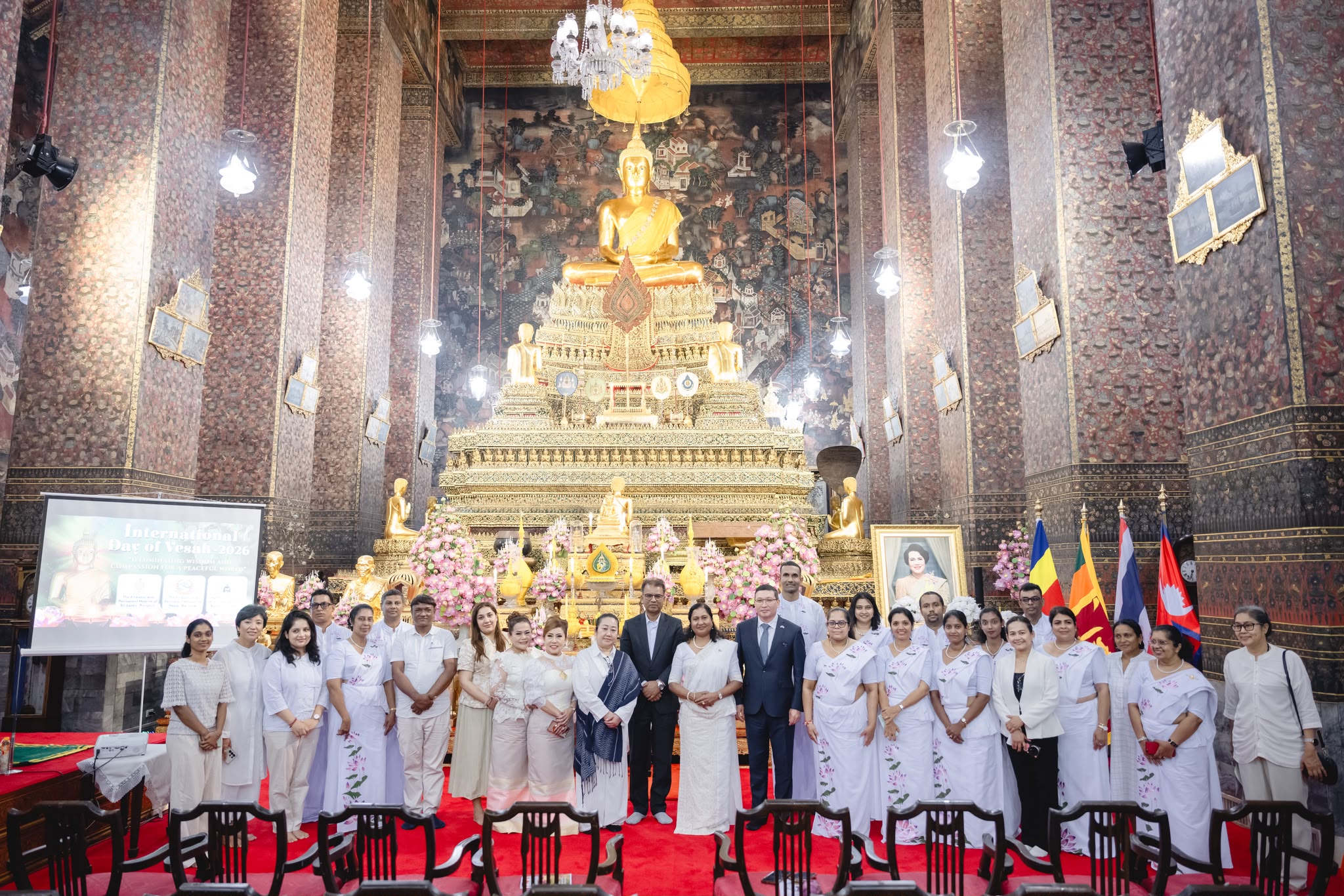 Sri Lanka Illuminates Bangkok with the Spirit of Vesak at Historic  Wat Pho