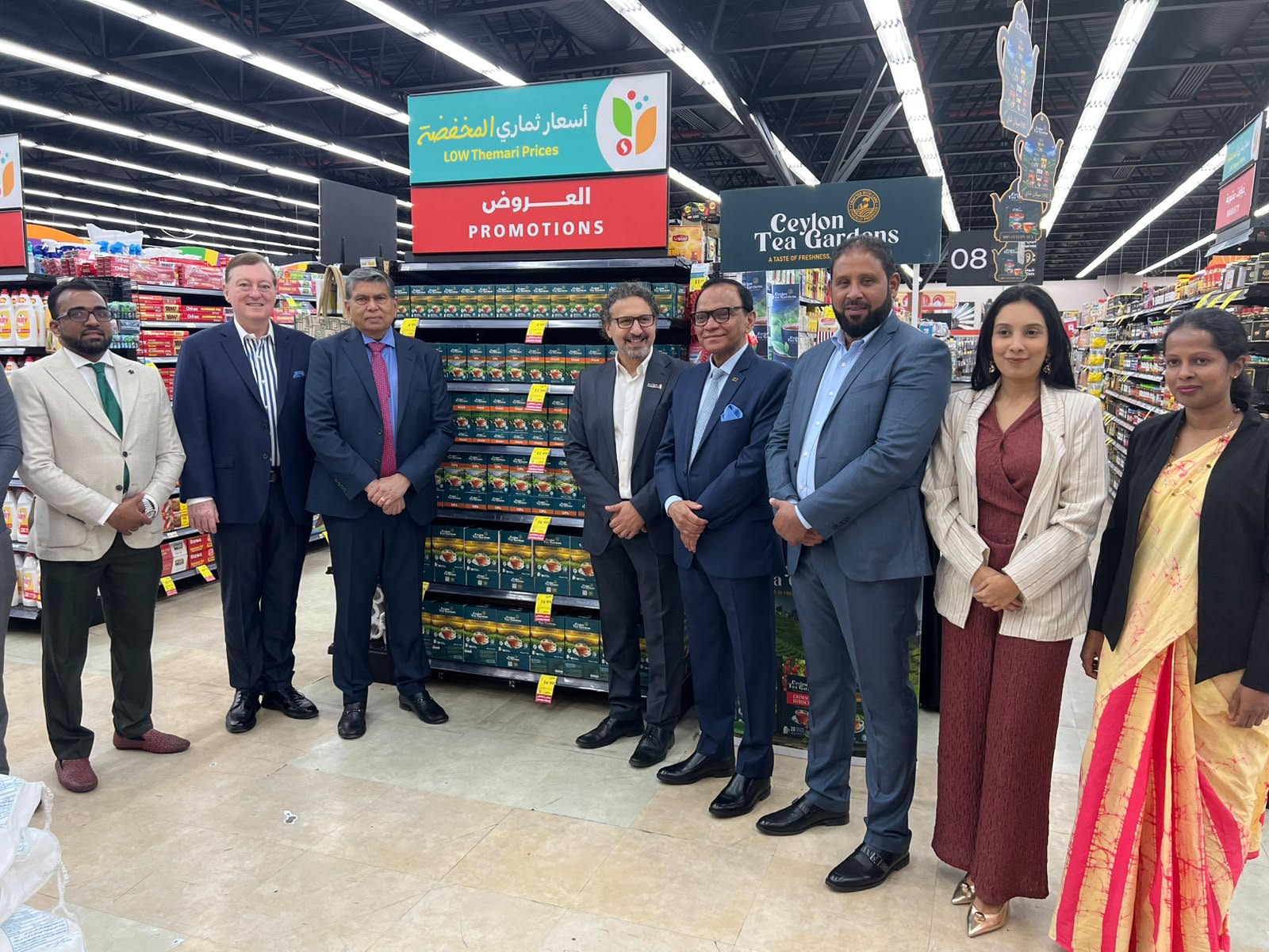 Sri Lanka launches its Premium Bogawantalawa Tea at Tamimi Markets in Saudi Arabia