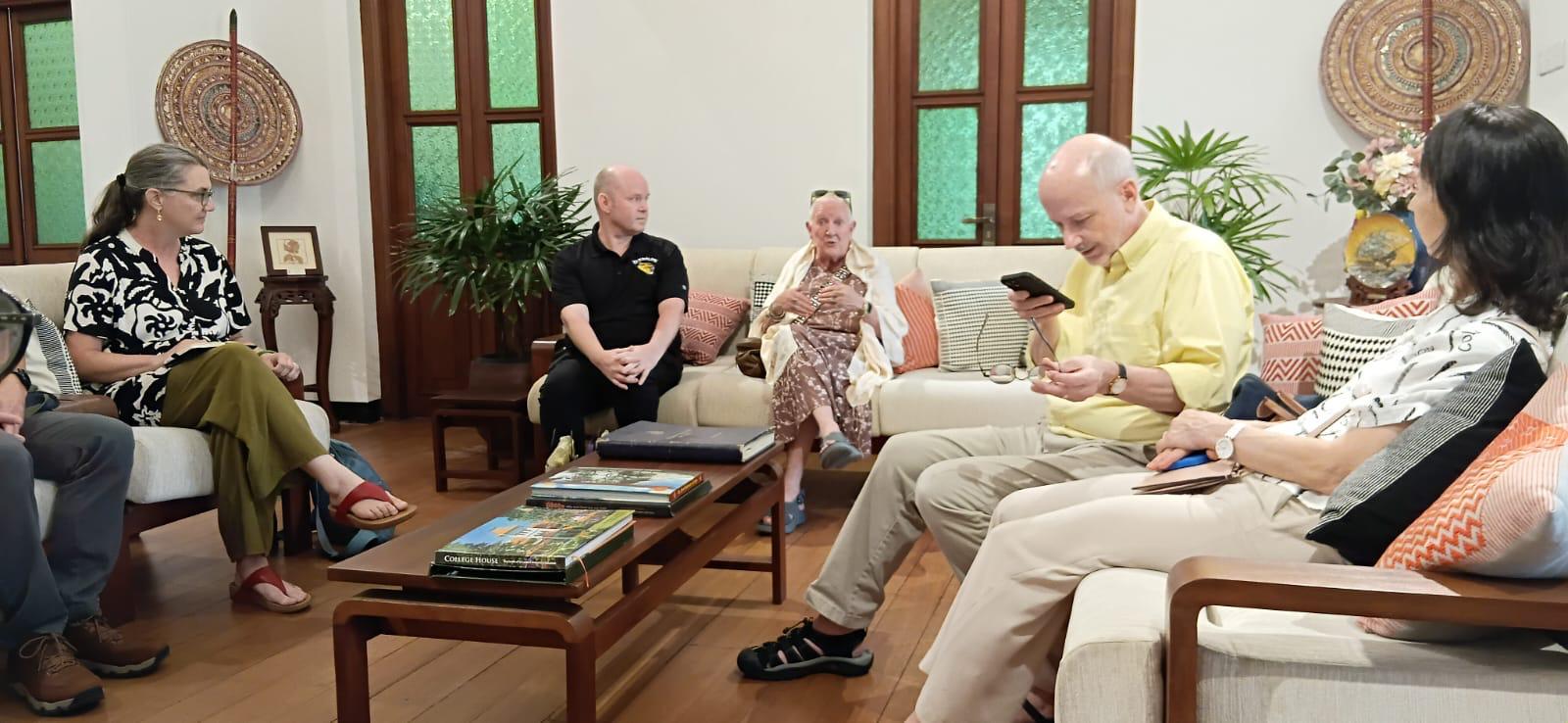 Embassy facilitates academic collaborations between the Sri Palee Campus and Randolph College, Virginia