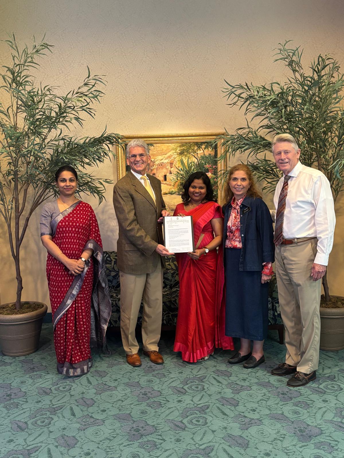 Humanitarian and Search-and-Rescue Equipment Donated to Disaster Management Centre in Sri Lanka