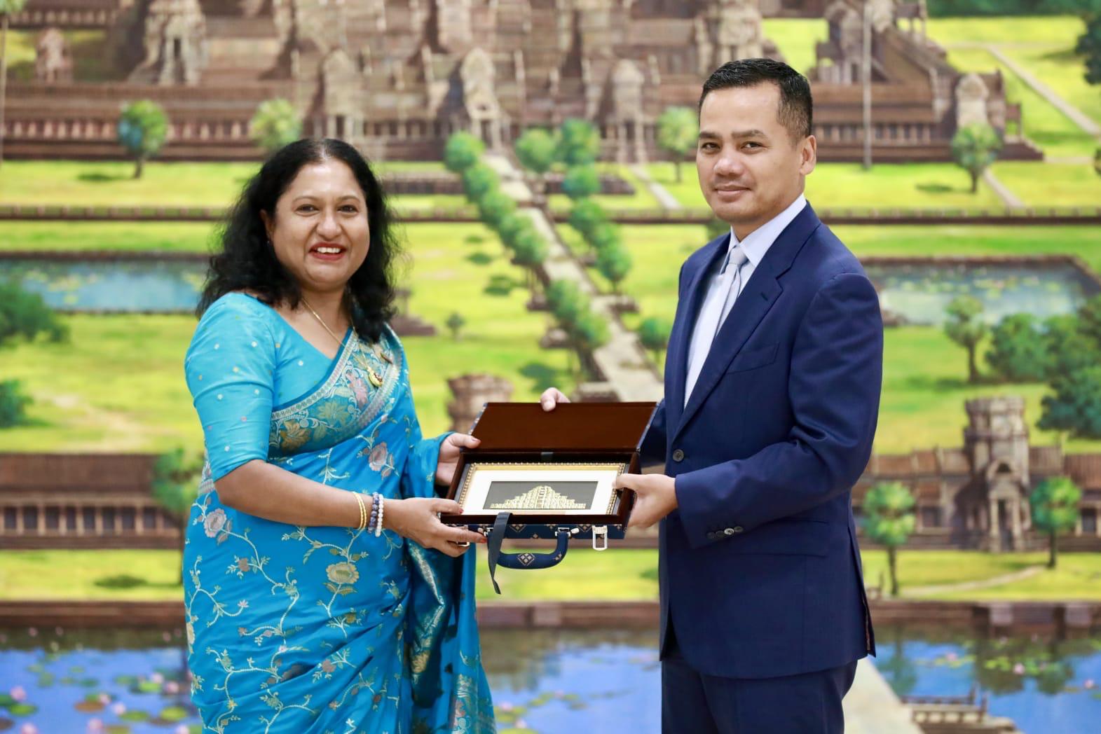Sri Lanka and Cambodia Reaffirm Commitment to Strengthening Cooperation in Combating Cybercrime, Human Trafficking and Transnational Organized Crime