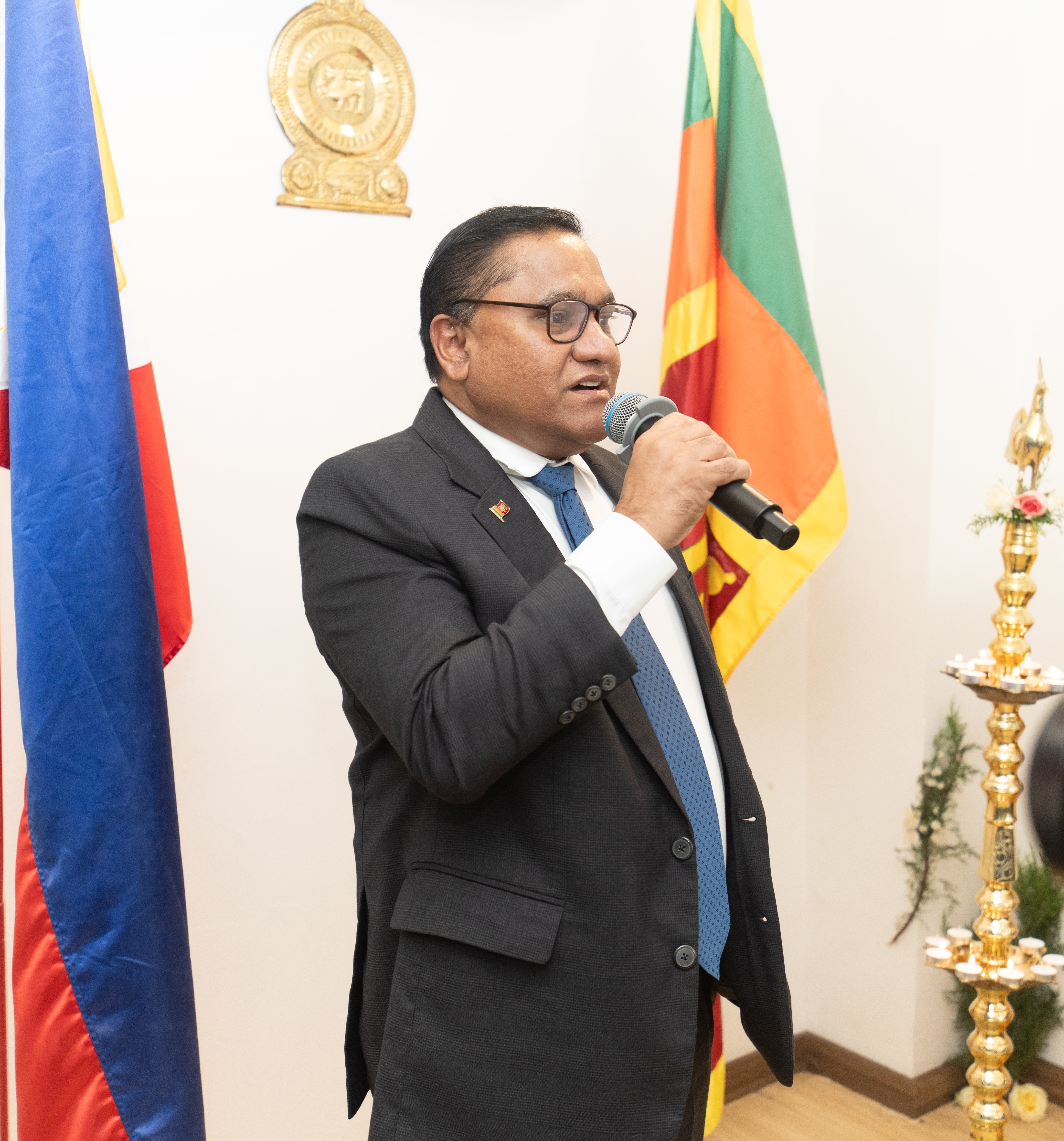 Foreign Minister Vijitha Herath opens the First Honorary Consulate of Sri Lanka in the Philippines