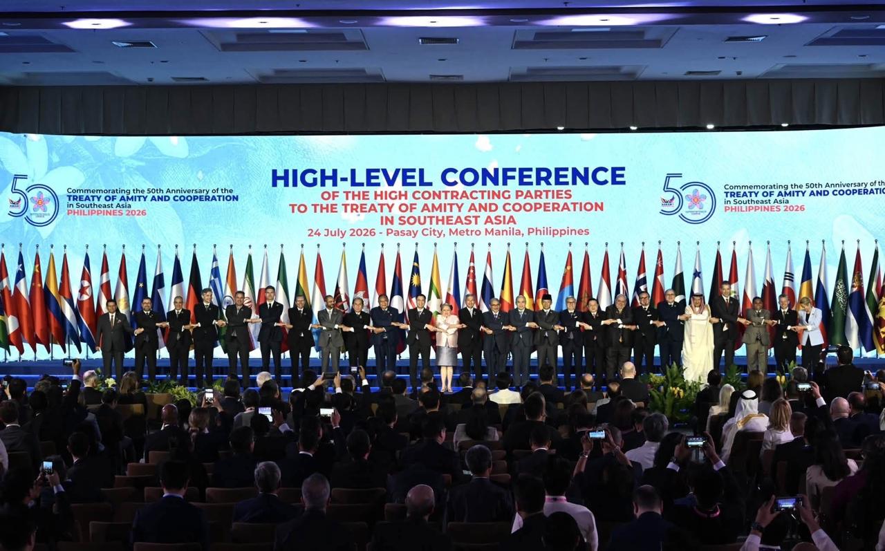 Minister Vijitha Herath attends the 33rd ASEAN Regional Forum and 50th Anniversary of the Treaty of Amity and Cooperation (TAC) in Southeast Asia, in Manila.