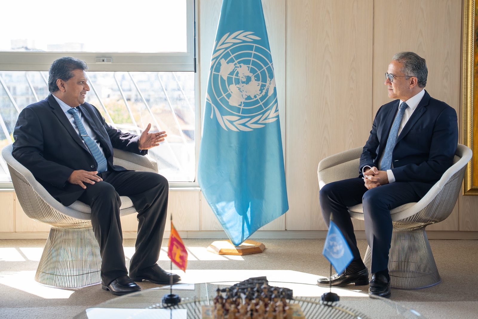 Permanent Delegate of Sri Lanka to UNESCO Presents Credentials to Director-General of UNESCO