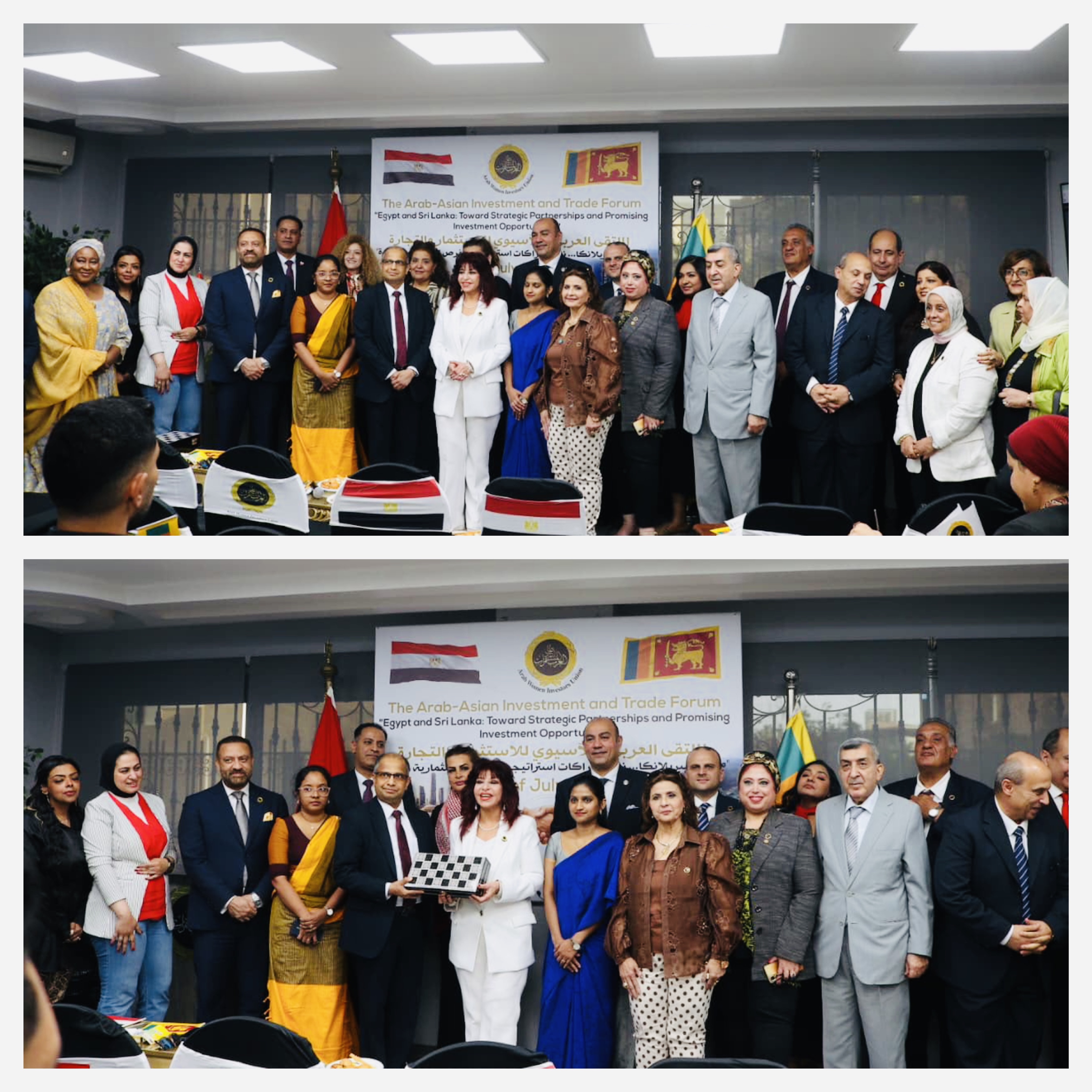 Sri Lankan Embassy in Cairo showcases country’s trade and investment potential promoting stronger bilateral partnerships between Sri Lanka and Egypt at the Arab–Asian Trade and Investment Forum, Cairo