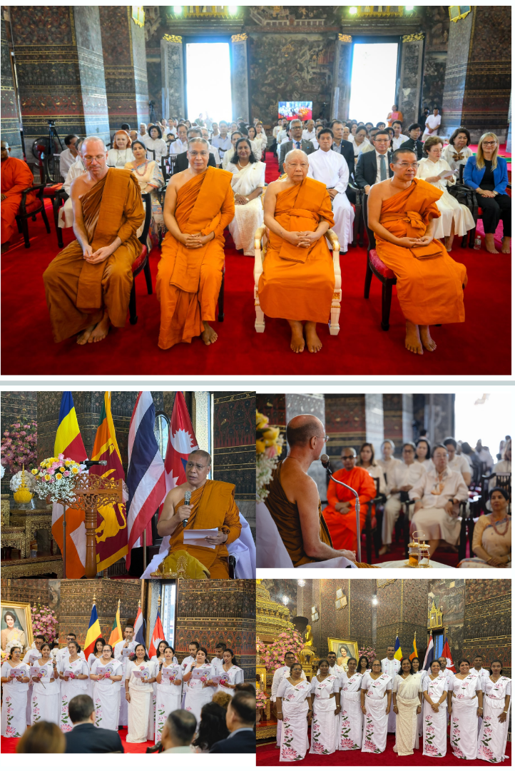 Sri Lanka Illuminates Bangkok with the Spirit of Vesak at Historic  Wat Pho