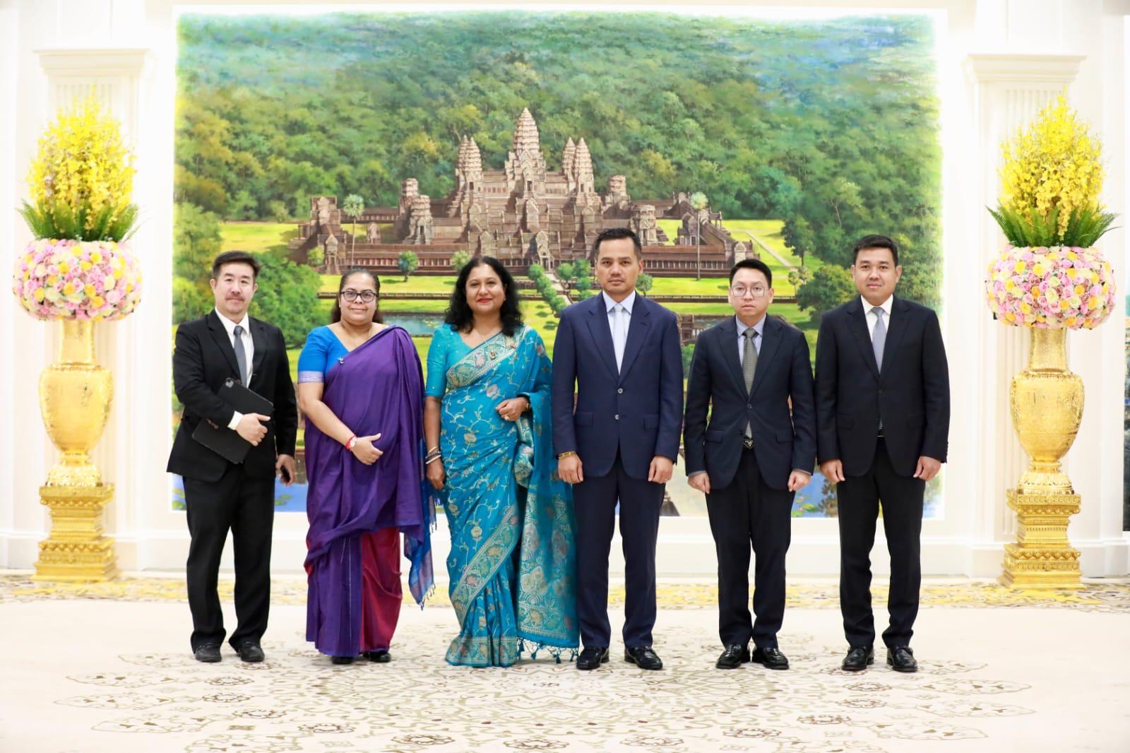 Sri Lanka and Cambodia Reaffirm Commitment to Strengthening Cooperation in Combating Cybercrime, Human Trafficking and Transnational Organized Crime