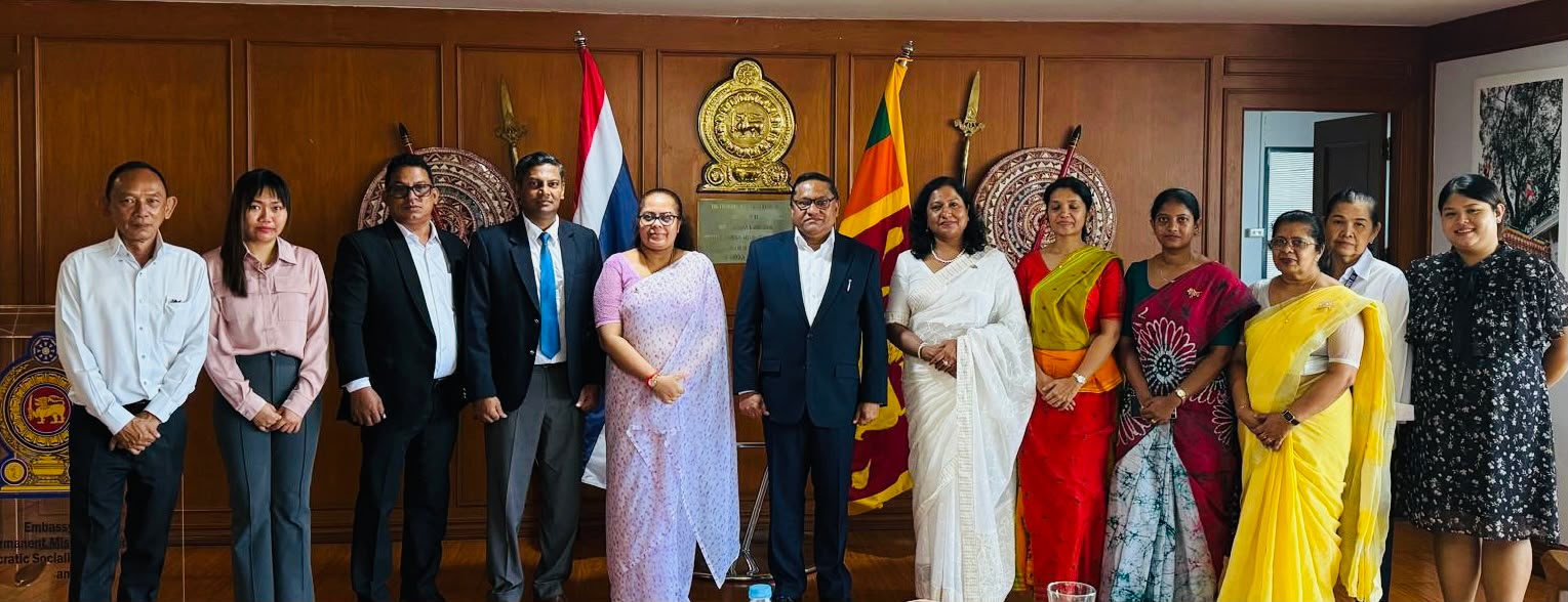 Foreign Minister Vijitha Herath Concludes successful Official Visit to Thailand opening up 10,000 employment opportunities for Sri Lankans