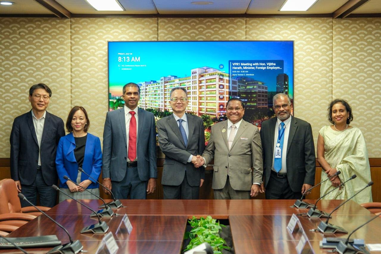 Minister Vijitha Herath attends the 33rd ASEAN Regional Forum and 50th Anniversary of the Treaty of Amity and Cooperation (TAC) in Southeast Asia, in Manila.