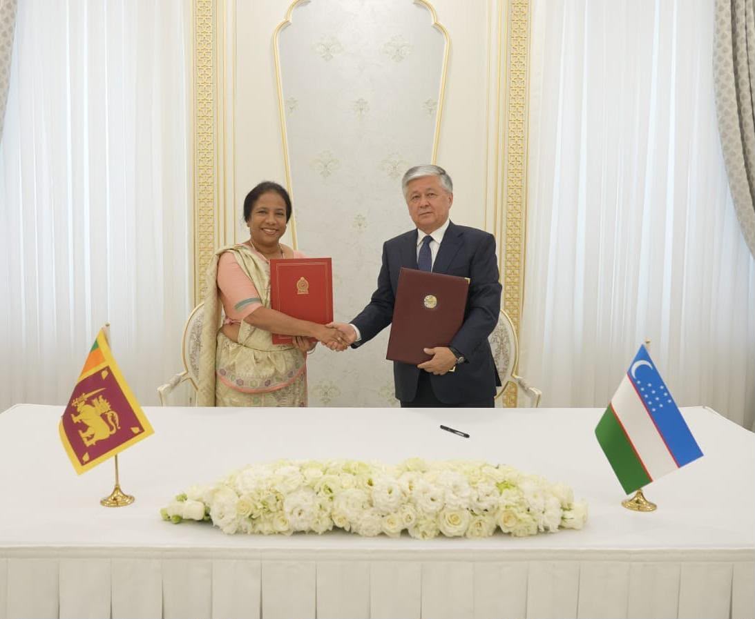 Sri Lanka and Uzbekistan Launch New Framework for Enhanced Bilateral Cooperation through Inaugural Political Consultations