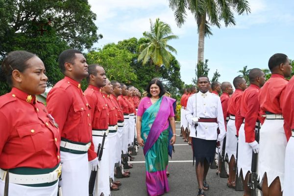 High Commissioner of Sri Lanka presents Credentials in Fiji