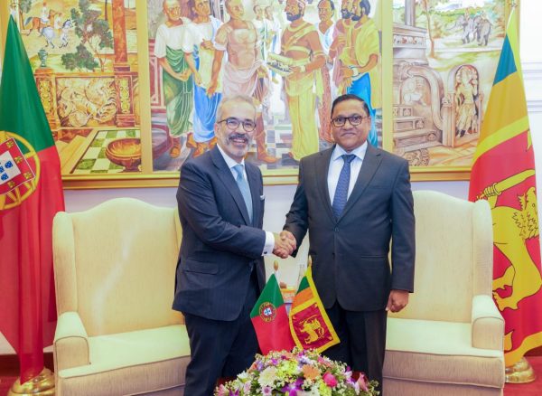 Portuguese Foreign Minister Paulo Rangel visits Sri Lanka; Bilateral ties to be further strengthened