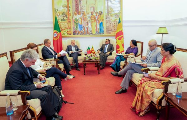 Portuguese Foreign Minister Paulo Rangel visits Sri Lanka; Bilateral ties to be further strengthened