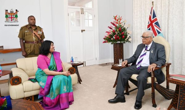 High Commissioner of Sri Lanka presents Credentials in Fiji