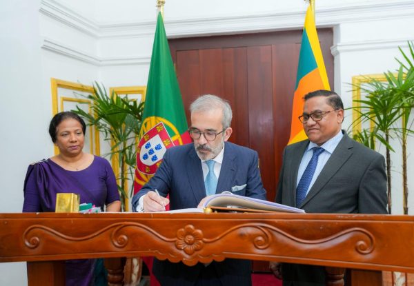 Portuguese Foreign Minister Paulo Rangel visits Sri Lanka; Bilateral ties to be further strengthened