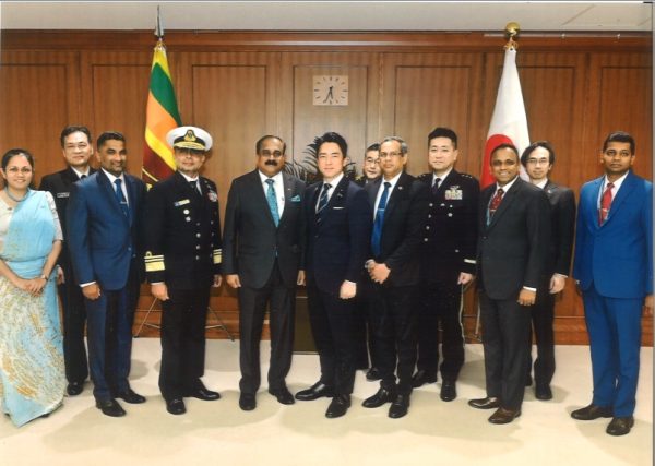 Visit of the Deputy Minister of Defence Major General (Retd) Aruna Jayasekara to Japan