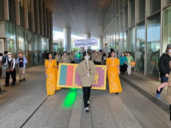 Sri Lanka Showcases Rich Cultural Heritage at Takanawa Gateway City Festival Parade