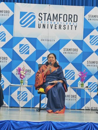 Sri Lanka’s Ambassador to Thailand Highlights Women’s Role in Global Leadership at Stamford University Forum
