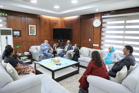 High Commissioner meets Chairman of the Higher Education Commission of Pakistan