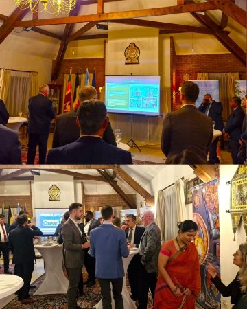 Embassy of Sri Lanka and BELGOLUX–Sri Lanka Business Council host a Business Evening in Belgium