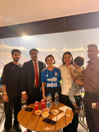 “Deputy High Commissioner Attends ICC Men’s T20 World Cup Match”