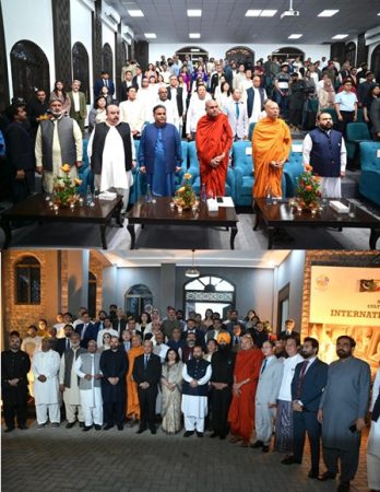 High Commission of Sri Lanka and Partner Missions, with Punjab Archaeology Department, Mark Vesak Day at Dharmarajika Stupa, Taxila