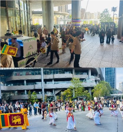 Sri Lanka Showcases Rich Cultural Heritage at Takanawa Gateway City Festival Parade