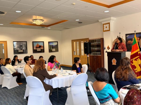 Mayor of Colombo delivers remarks on Women in Leadership at Sri Lanka High Commission, Canberra