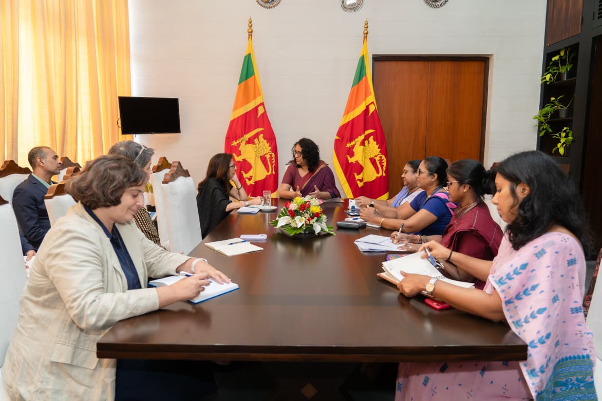 Visit by Dr. Najat Maalla M'jid, Special Representative of the United Nations Secretary-General on Violence Against Children (SRSG-VAC) to Sri Lanka