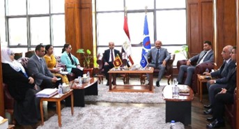 Sri Lankan Ambassador in Cairo holds discussions with the Governor of the Suez Governorate on enhancing cooperation in trade, investment, and wider economic partnership
