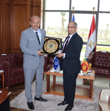 Sri Lankan Ambassador in Cairo holds discussions with the Governor of the Suez Governorate on enhancing cooperation in trade, investment, and wider economic partnership