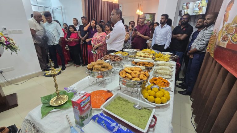 Sri Lankan High Commission in Maldives celebrates Sinhala and Tamil New Year with an auspicious meal partaking